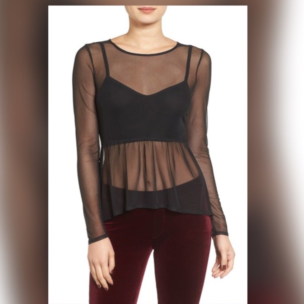 NEW Leith Mesh Bra Top